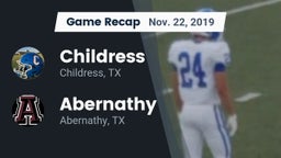 Recap: Childress  vs. Abernathy  2019