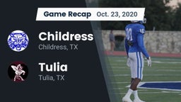 Recap: Childress  vs. Tulia  2020
