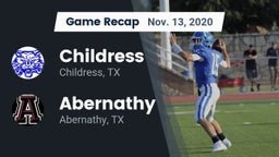 Recap: Childress  vs. Abernathy  2020