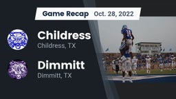 Recap: Childress  vs. Dimmitt  2022