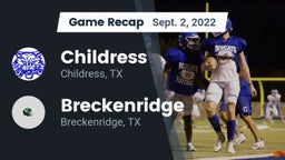 Recap: Childress  vs. Breckenridge  2022