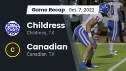 Recap: Childress  vs. Canadian  2022