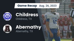 Recap: Childress  vs. Abernathy  2023