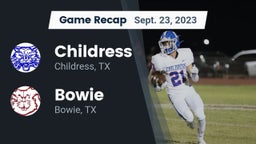 Recap: Childress  vs. Bowie  2023