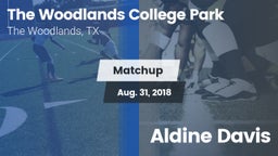 Matchup: College Park High vs. Aldine Davis 2018