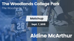 Matchup: College Park High vs. Aldine McArthur 2018