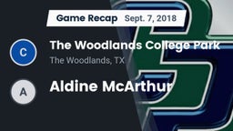 Recap: The Woodlands College Park  vs. Aldine McArthur 2018