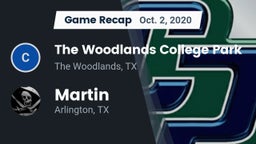Recap: The Woodlands College Park  vs. Martin  2020