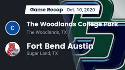 Recap: The Woodlands College Park  vs. Fort Bend Austin  2020