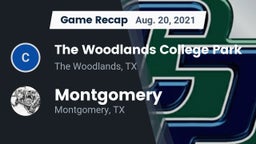 Recap: The Woodlands College Park  vs. Montgomery  2021