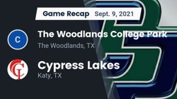 Recap: The Woodlands College Park  vs. Cypress Lakes  2021