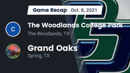 Recap: The Woodlands College Park  vs. Grand Oaks  2021
