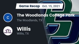 Recap: The Woodlands College Park  vs. Willis  2021