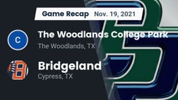 Recap: The Woodlands College Park  vs. Bridgeland  2021
