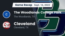 Recap: The Woodlands College Park  vs. Cleveland  2022