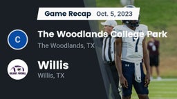 Recap: The Woodlands College Park  vs. Willis  2023