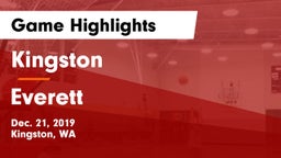 Kingston  vs Everett  Game Highlights - Dec. 21, 2019