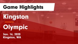 Kingston  vs Olympic  Game Highlights - Jan. 16, 2020