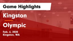 Kingston  vs Olympic  Game Highlights - Feb. 6, 2020