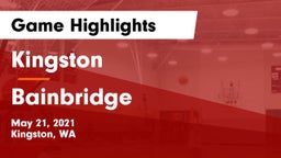 Kingston  vs Bainbridge  Game Highlights - May 21, 2021