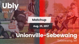 Matchup: Ubly  vs. Unionville-Sebewaing  2017