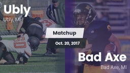 Matchup: Ubly  vs. Bad Axe  2017