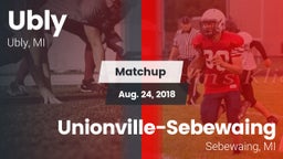 Matchup: Ubly  vs. Unionville-Sebewaing  2018