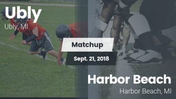 Matchup: Ubly  vs. Harbor Beach  2018