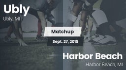 Matchup: Ubly  vs. Harbor Beach  2019