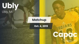 Matchup: Ubly  vs. Capac  2019