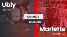 Matchup: Ubly  vs. Marlette  2019
