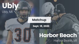 Matchup: Ubly  vs. Harbor Beach  2020