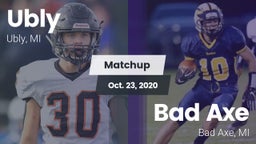 Matchup: Ubly  vs. Bad Axe  2020