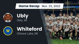 Recap: Ubly  vs. Whiteford  2022