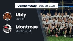 Recap: Ubly  vs. Montrose  2023