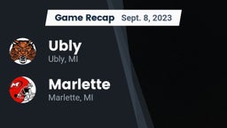 Recap: Ubly  vs. Marlette  2023