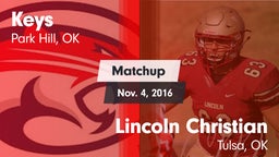 Matchup: Keys  vs. Lincoln Christian  2016