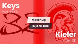 Matchup: Keys  vs. Kiefer  2020