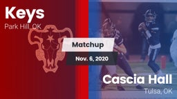 Matchup: Keys  vs. Cascia Hall  2020