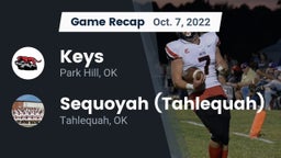 Recap: Keys  vs. Sequoyah (Tahlequah)  2022