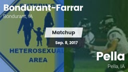 Matchup: Bondurant-Farrar vs. Pella  2017