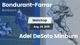 Matchup: Bondurant-Farrar vs. Adel DeSoto Minburn 2018