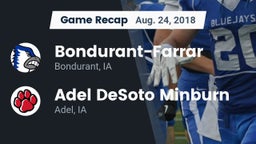 Recap: Bondurant-Farrar  vs. Adel DeSoto Minburn 2018