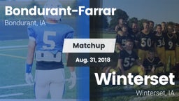 Matchup: Bondurant-Farrar vs. Winterset  2018