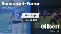 Matchup: Bondurant-Farrar vs. Gilbert  2018