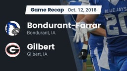 Recap: Bondurant-Farrar  vs. Gilbert  2018