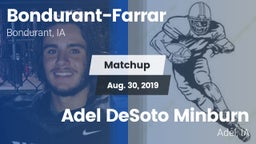 Matchup: Bondurant-Farrar vs. Adel DeSoto Minburn 2019