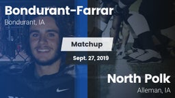 Matchup: Bondurant-Farrar vs. North Polk  2019