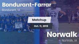 Matchup: Bondurant-Farrar vs. Norwalk  2019