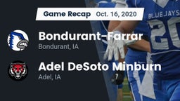 Recap: Bondurant-Farrar  vs. Adel DeSoto Minburn 2020